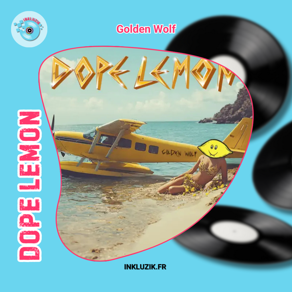 dope lemon-golden wolf